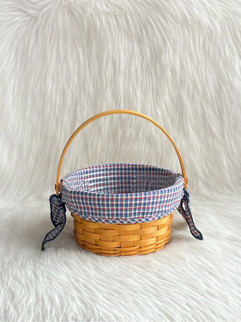 Longaberger Woven Memories vintage farmhouse basket